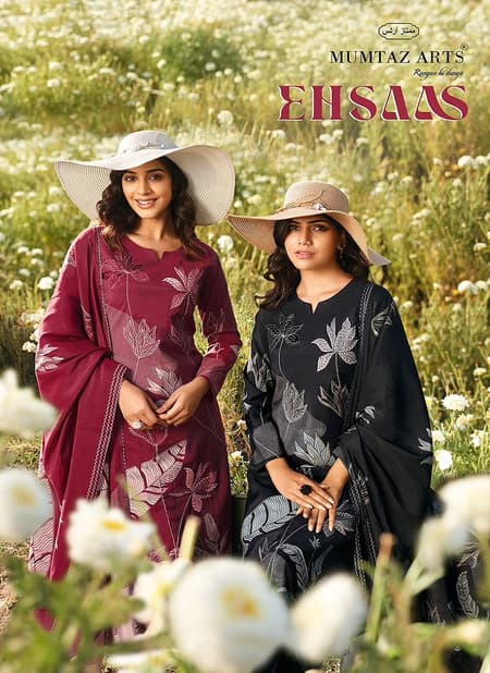 Ehsaas By Mumtaz Arts Muslin Digital Printed Dress Material Wholesale Shop In Surat
